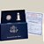Set com Moeda e Cunho de 5 cêntimos (Bicentenário da expedição de Lewis e Clark - Keelboat), EUA - Ano: 2004 D - Presidente George W. Bush - Imagem 1