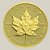 Moeda de Ouro de 20 Dólares, Canadá - Ano: 1989 - Rainha Isabel II /  Folha de Carvalho - Imagem 2