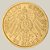 Moeda de Ouro de 20 Marcos, Império Alemão - Ano: 1913 A - Rei Guilherme II da Prússia - Imagem 2