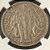Moeda de Prata de 1 Baht - Tailândia - Ano: 1917 - Rama VI - Imagem 2
