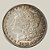 Moeda de Prata de 1 Dólar - EUA - Ano: 1882 - Morgan Dollar - Presidente Chester Alan Arthur - Imagem 2