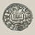 Denário de Tournois, Achaea - Ano: 1245-1278 - William II - Imagem 2