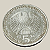 Moeda de prata, 5 Deutsche Mark (1974F) – República Federal da Alemanha (Grundgesetz) - Imagem 1