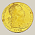 Moeda de ouro, 6.400 Réis (1822), D. João VI, Portugal - Imagem 1