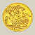 Moeda de Ouro, Soberano (1927 SA), George V – África do Sul - Imagem 2