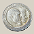 Moeda de prata, 3 Mark (1911F) – Bodas de Prata de Guilherme II e Augusta Vitória – Reino de Württemberg - Imagem 1