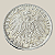 Moeda de prata, 3 Mark (1911F) – Bodas de Prata de Guilherme II e Augusta Vitória – Reino de Württemberg - Imagem 2