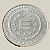 Moeda de prata, 3rd Thaler of Europe – Alcide De Gasperi (1972) - Imagem 2