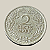 Moeda de prata, 2 Reichsmark (1925A) – Águia Alemã – República de Weimar - Imagem 2