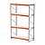 Mini Porta Pallet Inicial 500KG Com 4 Long 3000X1800X800 Com Band de Madeira - Imagem 1