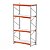 Mini Porta Pallet Inicial 500KG Com 4 Long 3000X1200X800 Com Band de Mad - Imagem 1