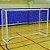 Par Rede Gol Futsal Fio 8 Malha 12 Modelo Mexico Futebol de salão - Imagem 1
