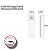 Luminária Sem Fio Magnética - Recarregável USB - Com Sensor de Movimento - Imagem 12