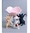 Decoração de Gatos de Mesa - Kit com 5 Gatos - Imagem 9