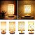 Luminária de Cabeceira com USB – Abajur de Mesa com Design Cilíndrico para Quarto Moderno - Imagem 3