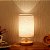 Luminária de Cabeceira com USB – Abajur de Mesa com Design Cilíndrico para Quarto Moderno - Imagem 16