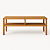 Rack de TV Minimalista em MDF – Design Aberto com 2 Prateleiras | Estilo Escandinavo para Sala de Estar - Imagem 4