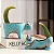 Vaso Decorativo em Formato de Gato Azul - Imagem 12