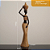 Escultura de mulher tribal africana – Estátua de ancestral de resina esculpida à mão - Imagem 19