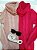 Blusa de Tricot Tranças com Gola Alta | Cores: Rosa Claro e Pink - Imagem 1