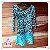 Vestido Ciganinha Animal Print [Oncinha] Azul | Petit Rosè - Neoprene - Imagem 4