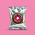 Charle Brownie Original Pink 55g - 5 unidades - Imagem 1