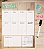 Planner Semanal Magnético + Caneta Escreve e Apaga - Madeira Verde - Imagem 1