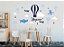 Kit Adesivos Decorativos - Urso Baloeiro e Aviador - Imagem 2