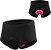 Shorts de ciclismo, Romacci Roupa íntima feminina de bicicleta 3D com acolchoamento de gel - Imagem 1