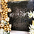 Placa painel shimmer wall muro lantejoula Preto - Imagem 1