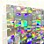 Placa painel shimmer wall muro lantejoula Fruta cor - Imagem 5