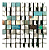 Placa painel shimmer wall muro lantejoula Prata - Imagem 5