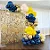 Placa painel shimmer wall muro lantejoula Dourado - Imagem 1