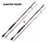 2 Varas Carbono Molinete Ágata S562 6-12lb 1,68m Albatroz Fishing - Imagem 1