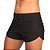 Short fem. tactel curto -  Preto - Imagem 2