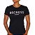 Camiseta fem. Classic - Preta - Imagem 1