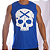 Regata masc. Cracked Skull - Azul - Imagem 1