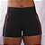Short curto cintura alta Dual Color - Preto / Laranja - Imagem 1