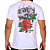 Camiseta Mas. Skull Rose - Branca - Imagem 1