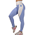 Legging fem C/ Rec BS - Azul / Off White - Imagem 2