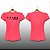 Camiseta Feminina Personalizável Exclusive Team - BS Cross - Rosa Neon - Imagem 1
