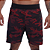 Short masc Tactel BS Camouflage - Vermelho - Imagem 1