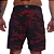 Short masc Tactel BS Camouflage - Vermelho - Imagem 2