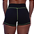 Short fem. intermed. BS Recorte - Preto / Verde - Imagem 3