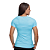 Camiseta fem. How Bad - Azul Turquesa - Imagem 2