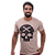 Camiseta Mas. Caveira - Bege - Imagem 1