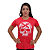 Camiseta fem. Caveira - Vermelho - Imagem 1