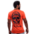 Camiseta Mas. BS Big Skull - Laranja Imperial - Imagem 1