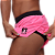 Short fem. tactel Run - Rosa Neon - Imagem 2