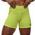 Short fem. intermed. BS Levanta Bumbum - Amarelo Neon - Imagem 1